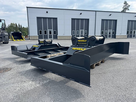 Rewolt HD Planeringsbalkar med skopa HARDOX 8 of 9
