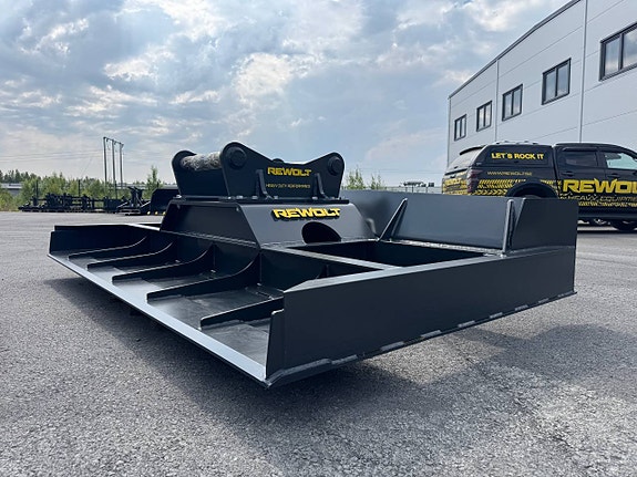 Rewolt HD Planeringsbalkar med skopa HARDOX 4 of 9