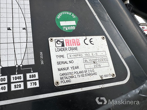 Visirbil med kran Scania R450LB6X2*4HNB 19 of 27