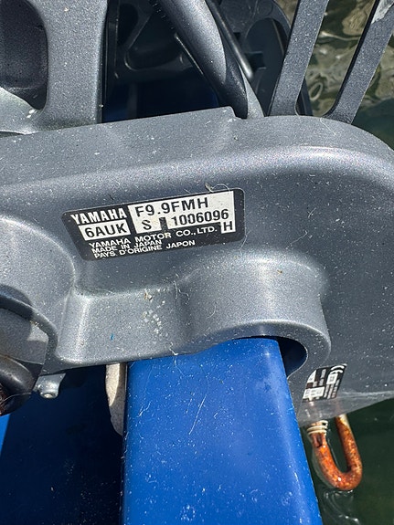Kosterfjord 46 med Yamaha 9,9hk, en fantastisk bra plasteka 7 of 7