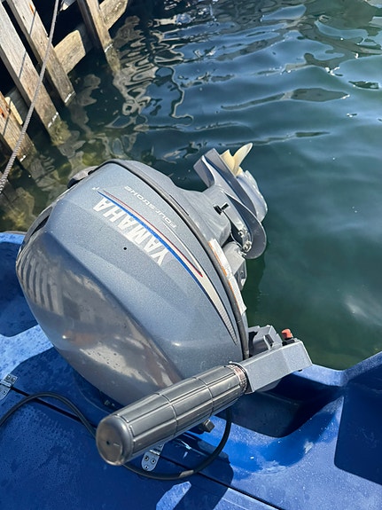 Kosterfjord 46 med Yamaha 9,9hk, en fantastisk bra plasteka 3 of 5