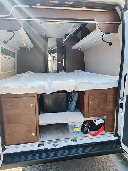 Karmann Davis 620 - Fiat 160hk 9vxl automat-dieselvärmare-21 8 of 9