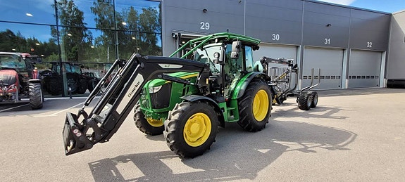 Skogsekipage John Deere 5090M / Palms 8 ton med kran 3.61 2 of 12