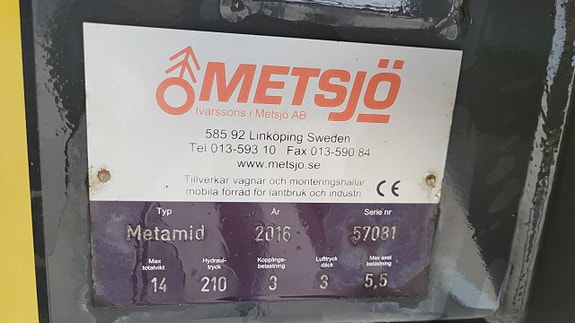 Metsjö Metamid schaktvagn 11 of 11