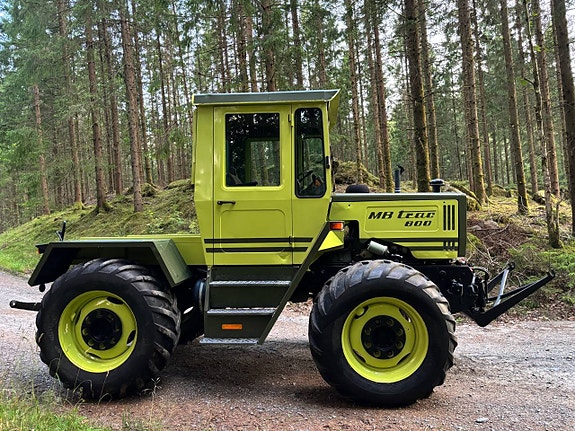 MB Trac 800 Turbo 2800 Timmar 2 of 11