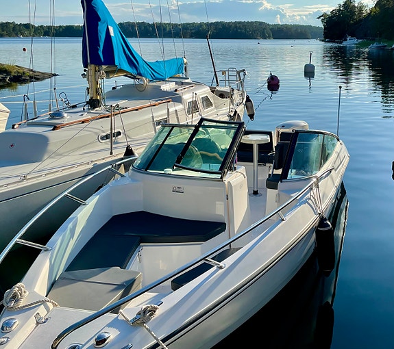 Fin Nordkapp Avant 605 med Evinrude e-Tec 150 H.O. motor -2014 7 of 7