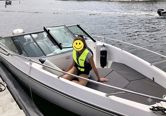 Fin Nordkapp Avant 605 med Evinrude e-Tec 150 H.O. motor -2014 4 of 7