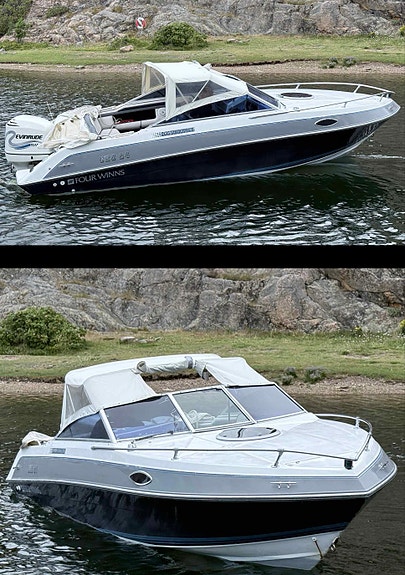 Four Winns 205,  Evinrude 200 Hk trailer 4 of 5