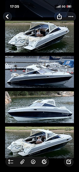 Four Winns 205,  Evinrude 200 Hk trailer 8 of 10