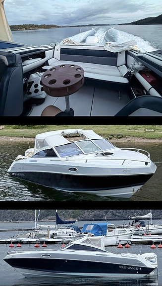 Four Winns 205,  Evinrude 200 Hk trailer 9 of 10