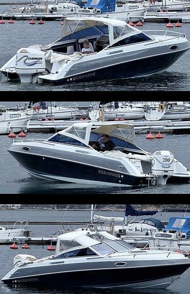 Four Winns 205,  Evinrude 200 Hk trailer 7 of 10