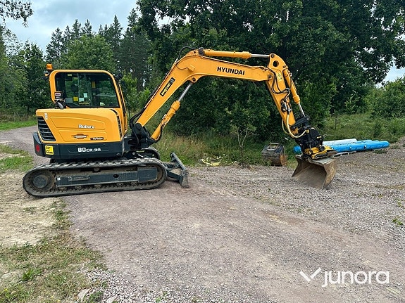 Bandgrävare -  Hyundai, Robex 80 CR-9A 14 of 30