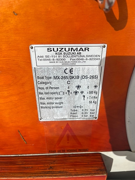 Suzumar 265 4 hk Johnson 3 of 3