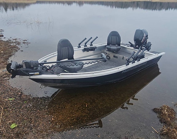 Ums 425m + mercury 30hk elhpt mid tiller 2 of 9