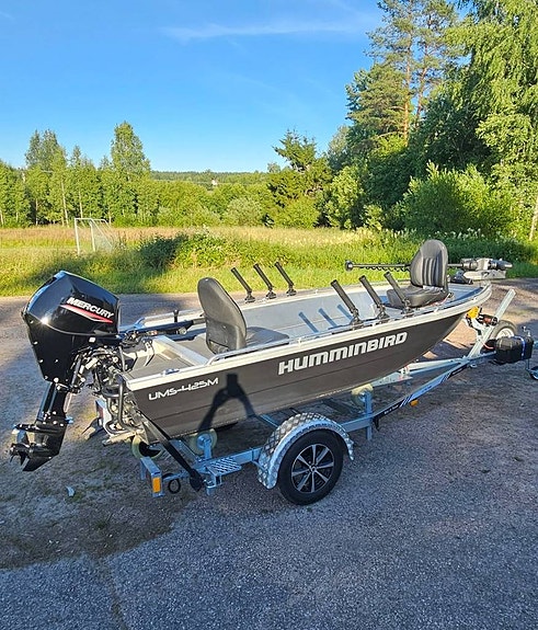 Ums 425m + mercury 30hk elhpt mid tiller 5 of 9