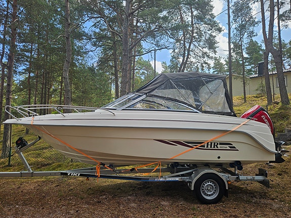HR 602 BR med 150hk Evinrude nyservad. 9 of 9