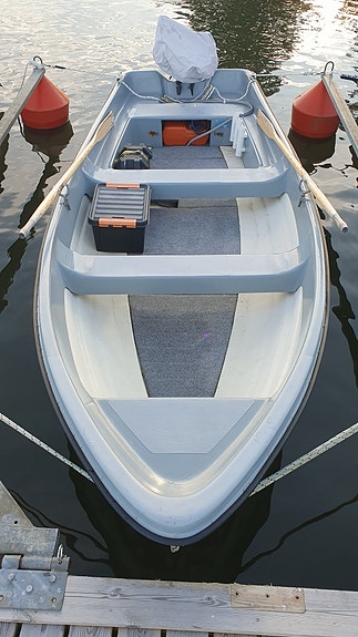 HAJBÅT! Motorbåt 4.3m 5hk 5 of 5