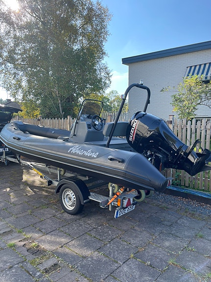 Rib Adventure 550HD med välservad Suzuki 90 keyless motor 3 of 5