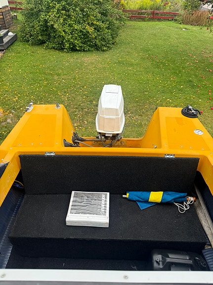 Vator ht 17 med evinrude 70hk med 80km/h trailer 3 of 5
