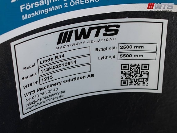 Linde R 14 | 1,4-tons skjutstativtruck 5 of 5