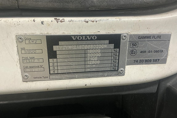 VOLVO FE S 4X2 18 TON LUF 10 of 27