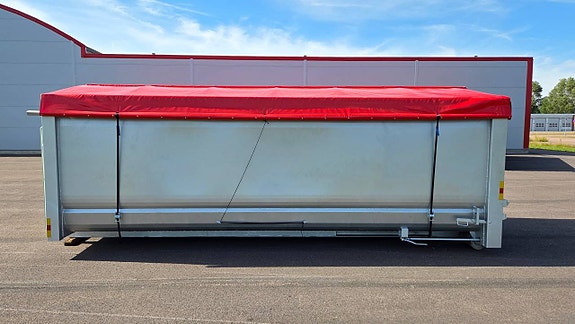Spannmålsflak lastväxlarcontainer 27m³ för omgående leverans 8 of 10