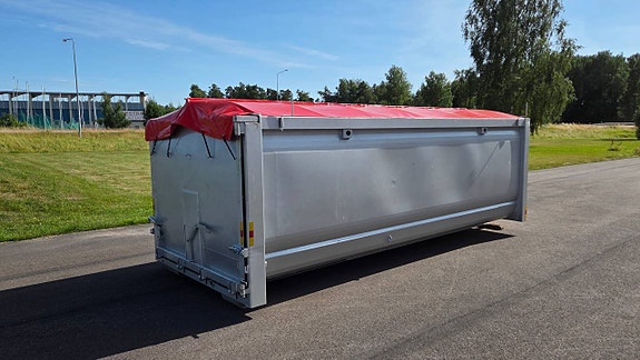 Spannmålsflak lastväxlarcontainer 27m³ för omgående leverans 5 of 10