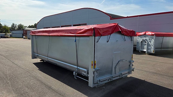 Spannmålsflak lastväxlarcontainer 27m³ för omgående leverans 7 of 10