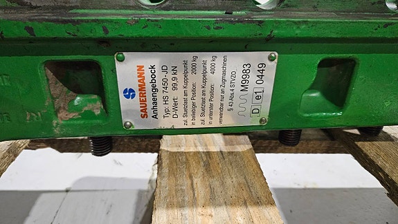John Deere 7R Bultat kuldrag 4000kg 5 of 5