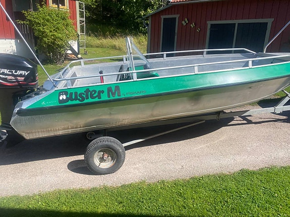 Buster M Mercury  50 hk fyrtakt 30 kärra sötvatten ev byte 7 of 7
