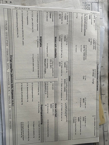 DAF 1900 13 of 23