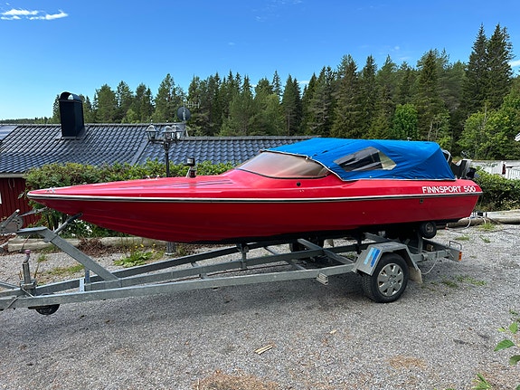 Finnsport 500 med Suzuki DT100 V4 2 of 10