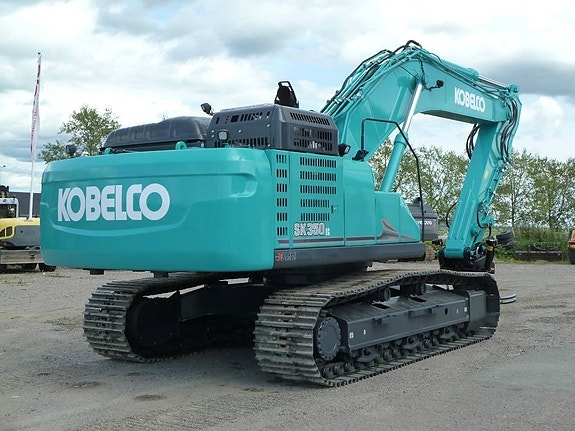 Kobelco SK350LC-11E med Makin 3D / Uthyres ! 10 of 14