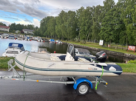 Honwave 4,0 m, Suzuki 15 hk fyrtakt 3 of 8