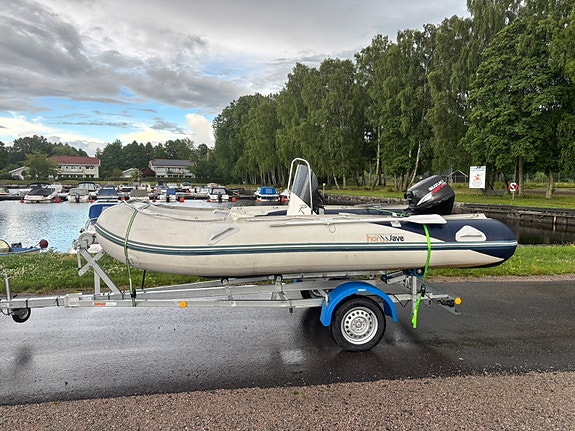 Honwave 4,0 m, Suzuki 15 hk fyrtakt 2 of 8