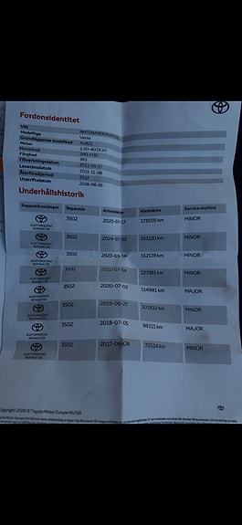 Toyota Verso 9 of 9