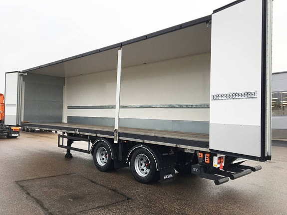 Kel-Berg 2-axlad citytrailer öppningsbar sida 27ppl Zepro 18 of 24