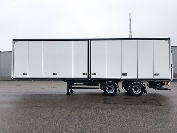 Kel-Berg 2-axlad citytrailer öppningsbar sida 27ppl Zepro 11 of 24