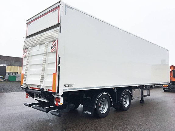 Kel-Berg 2-axlad citytrailer öppningsbar sida 27ppl Zepro 15 of 24