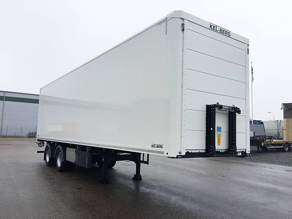 Kel-Berg 2-axlad citytrailer öppningsbar sida 27ppl Zepro 2 of 24