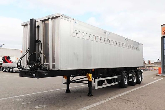 Kel-Berg tipp trailer 58m3 skjutbar sista axel 3 of 12
