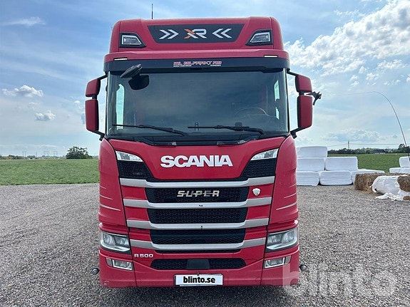 Flisekipage Scania R500 6x2 VANGs - Tyllis släp 2 of 6