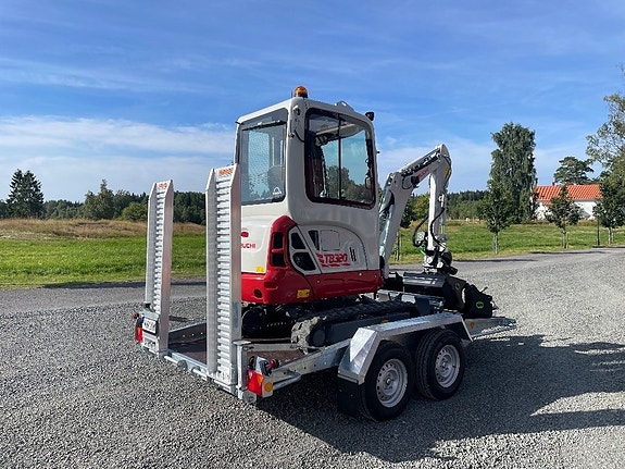 Takeuchi TB320 Steelwrist rototilt / maskinsläp - 26 4 of 7