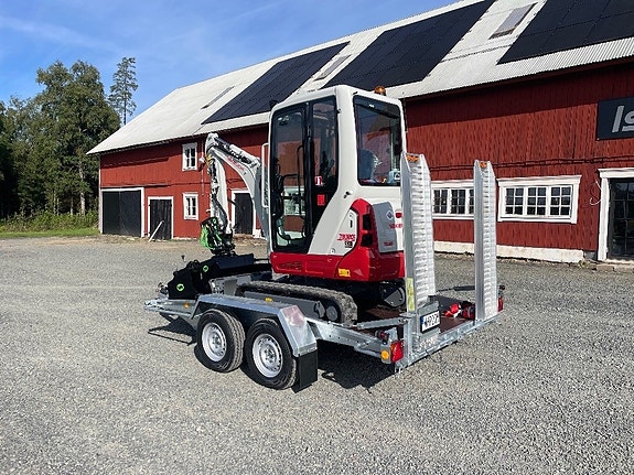 Takeuchi TB320 Steelwrist rototilt / maskinsläp - 26 3 of 7