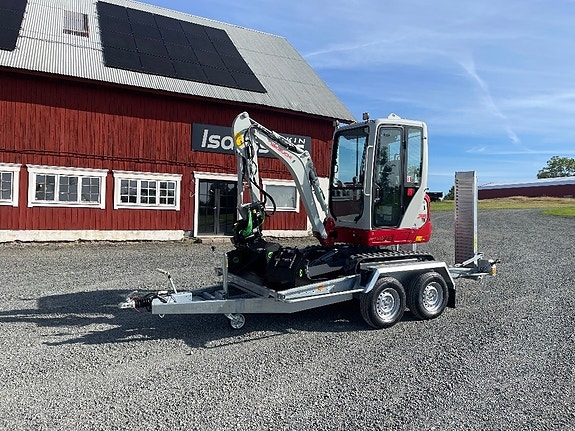 Takeuchi TB320 Steelwrist rototilt / maskinsläp - 26 2 of 7