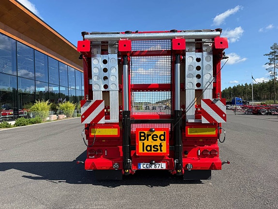 Hakarps - ROJO 42 tons plan maskinvagn med uppvikbar ramp 5 of 12