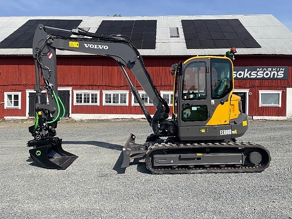 Volvo ECR88D Pro Steelwrist X12 C-smörj - 25