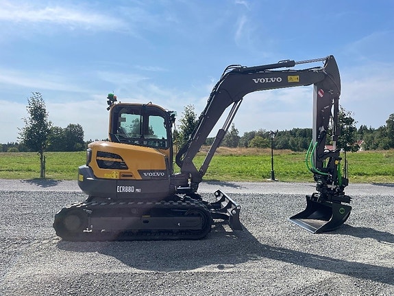 Volvo ECR88D Pro Steelwrist X12 C-smörj - 25 6 of 9