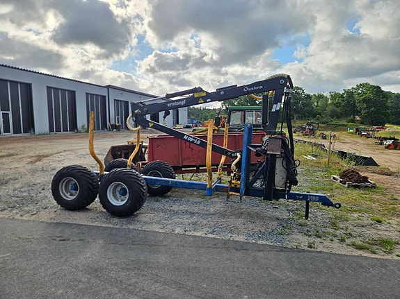 Valmet 405 PAKETPRIS Skogsvagn Vreten 9 of 12