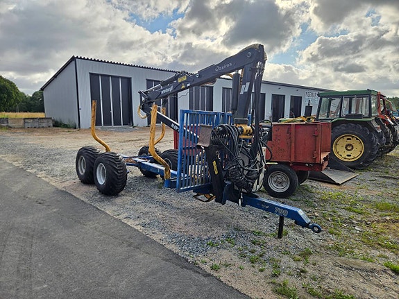 Valmet 405 PAKETPRIS Skogsvagn Vreten 10 of 12